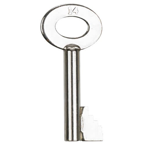 Fire Brigade Padlock Key