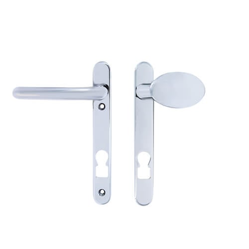 ERA Invincible Surefire Lever Moveable Pad UPVC Multipoint Door Handles - 92mm PZ Sprung 122mm Screw Centres