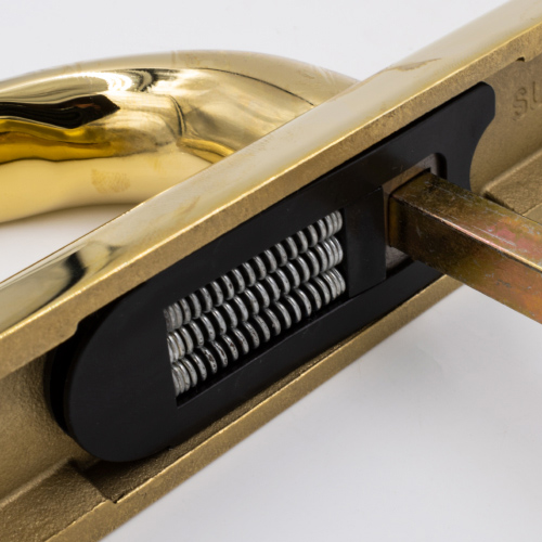 Yale TS007 2* Lever Lever UPVC Multipoint Door Handles -  92mm PZ Sprung 215mm Screw Centres