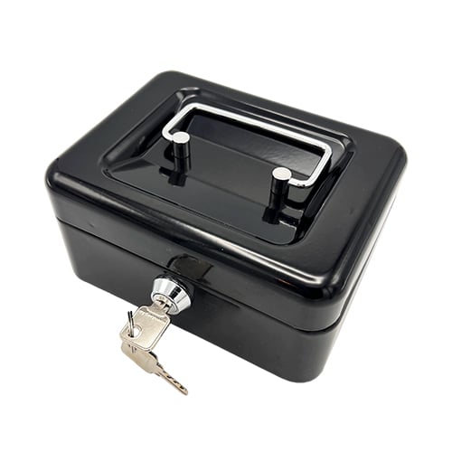 Sterling Key Locking Cash Box 6"