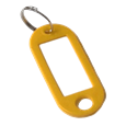 ASEC Key Name Tag Bag of 50 Single Colour