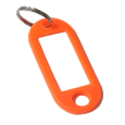 ASEC Key Name Tag Bag of 50 Single Colour