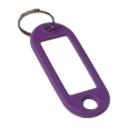 ASEC Key Name Tag Bag of 50 Single Colour