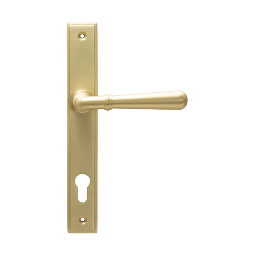 From the Anvil Newbury Lever/Lever Multipoint Door Handles - 92mm PZ Sprung 212mm Screw Centres (LEAD TIME: 2-3 DAYS)