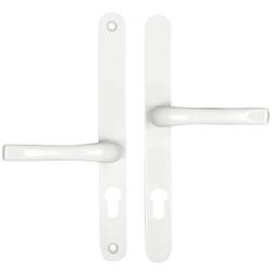 Easyfit Lever Offset Lever UPVC Multipoint Door Handles - 48mm/87mm PZ  Unsprung 240mm Screw Centres