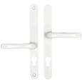 Easyfit Lever Offset Lever UPVC Multipoint Door Handles - 48mm/87mm PZ  Unsprung 240mm Screw Centres