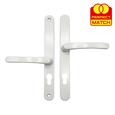 TSS LeverLever Offset UPVC Multipoint Door Handles - 48/87mm PZ - Sprung - 240mm Screw Centres
