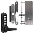 CODELOCKS CL0530 / CL0535 Digital Lock Black Marine Grade with XTD Gate Lock