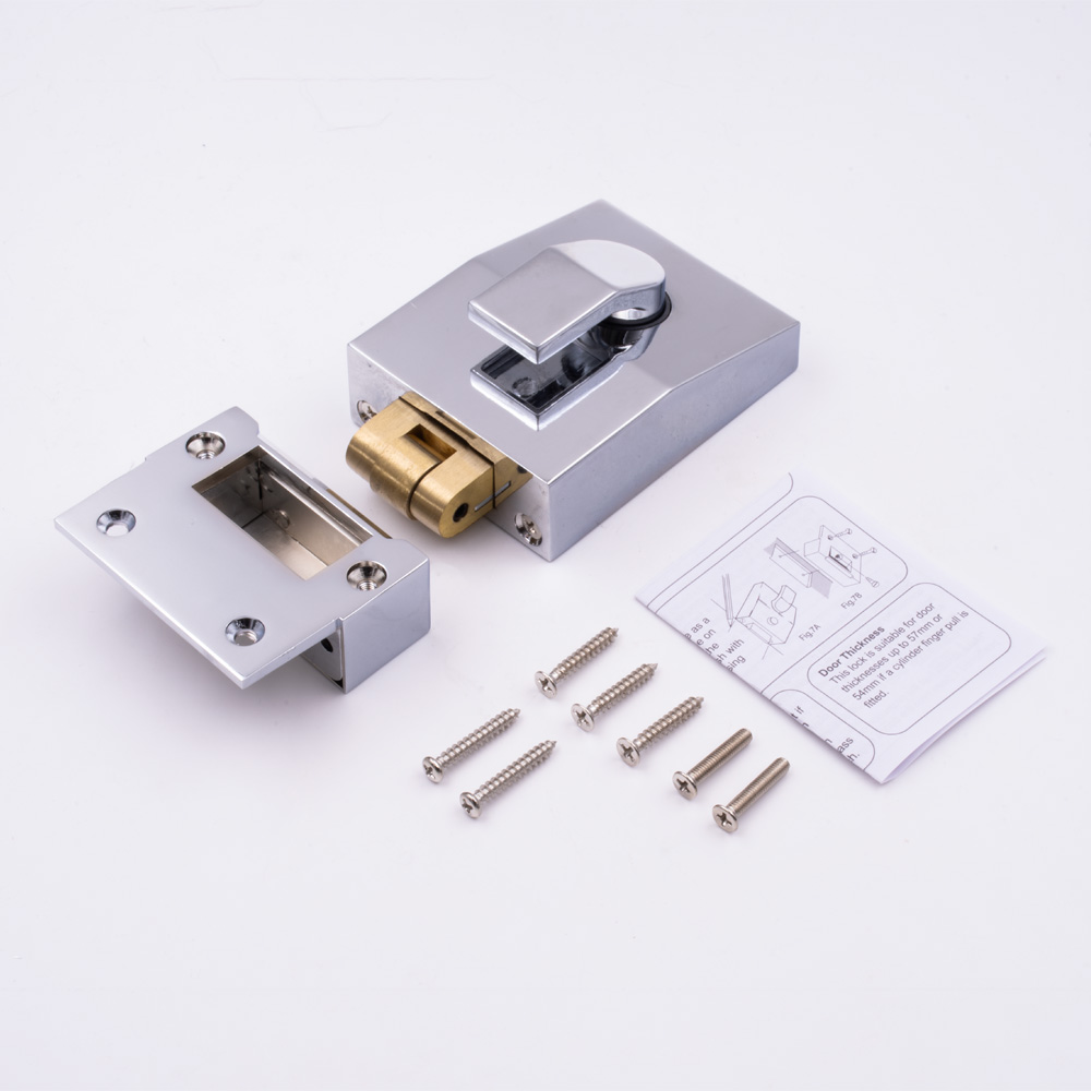 TSS 5 Pin Modern Rollerbolt Nightlatch 60mm