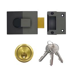 TSS 5 Pin Modern Deadbolt Rim Nightlatch