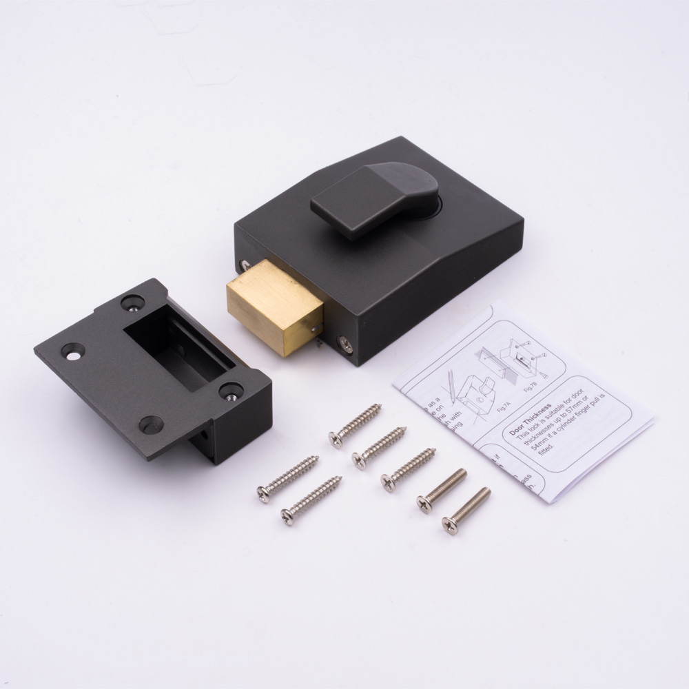 TSS 6 Pin Modern Deadbolt Rim Nightlatch
