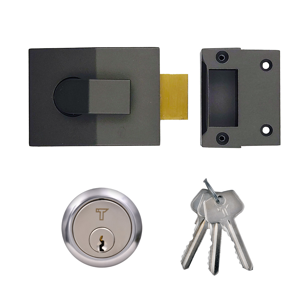 TSS 6 Pin Modern Deadbolt Rim Nightlatch