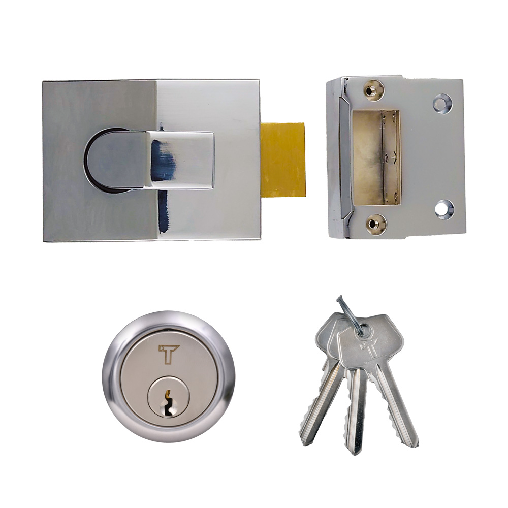 TSS 6 Pin Modern Deadbolt Rim Nightlatch