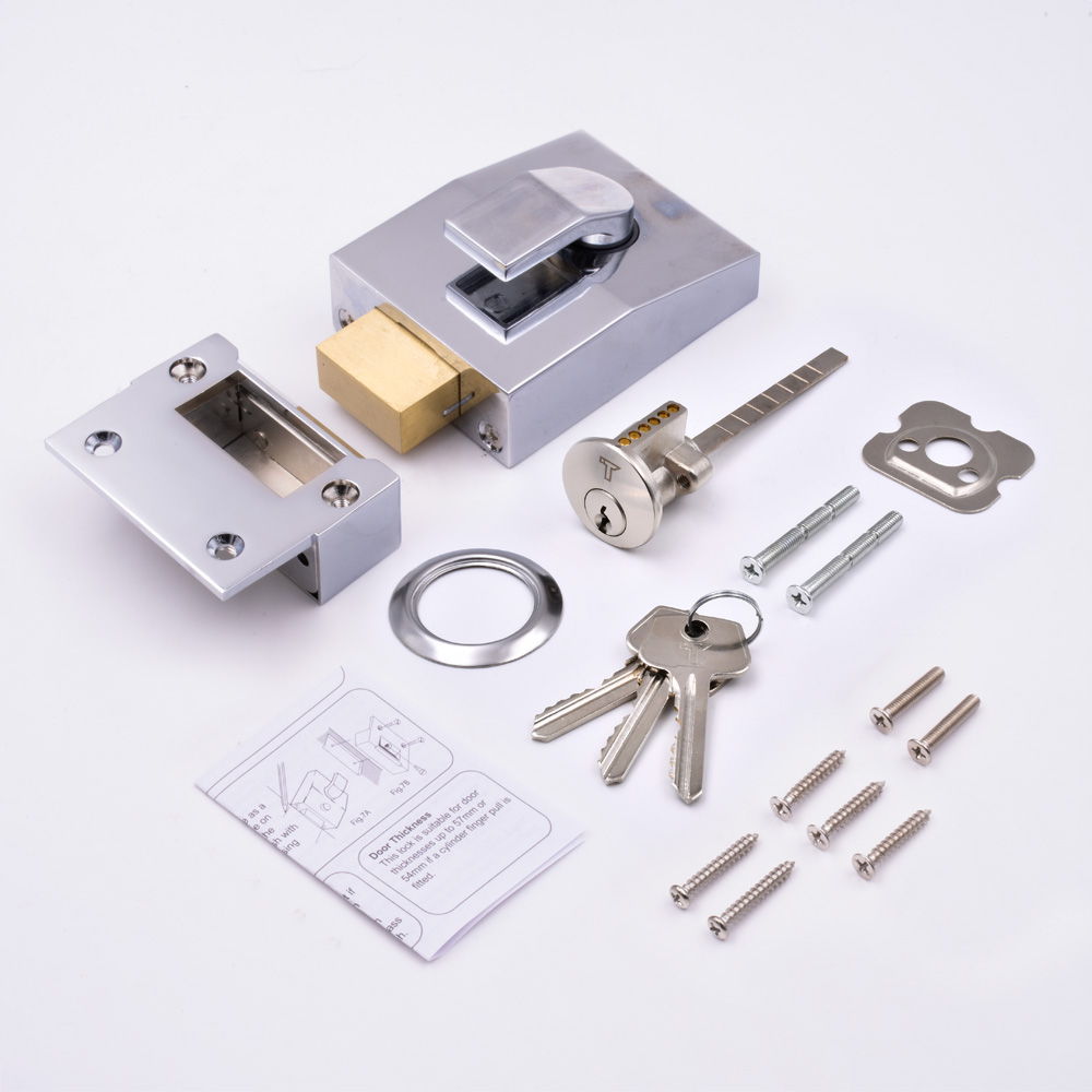 TSS 6 Pin Modern Deadbolt Rim Nightlatch