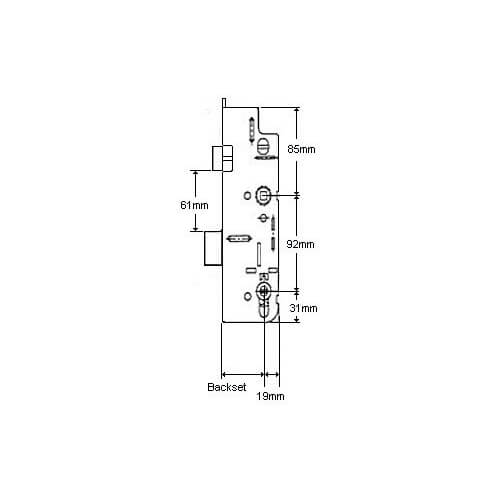 DGS Mark 1 Multipoint Gearbox - Lift Lever