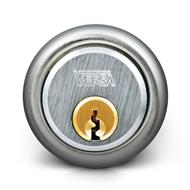 VERSA Dual Finish 5 Pin Rim Cylinder