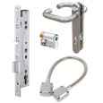 ABLOY EL460 Narrow Stile DIN Electric Lock EN179 Compliant Package 3E
