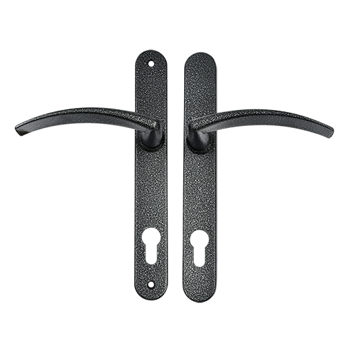 TSS Traditional Style Lever Lever UPVC Multipoint Door Handles - 92mm PZ Sprung 210mm Screw Centres