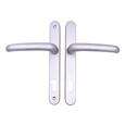 TSS DDA/EA Compliant Lever Lever UPVC Multipoint Door Handles - 92mm PZ Sprung 210mm Screw Centres
