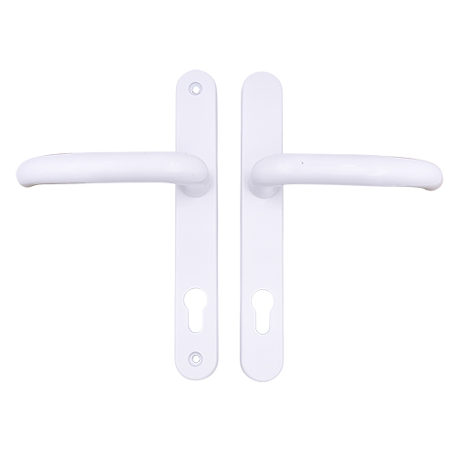 TSS DDA/EA Compliant Lever Lever UPVC Multipoint Door Handles - 92mm PZ Sprung 210mm Screw Centres