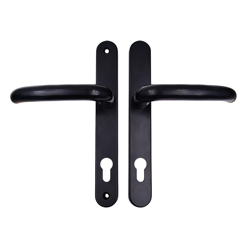 TSS DDA/EA Compliant Lever Lever UPVC Multipoint Door Handles - 92mm PZ Sprung 210mm Screw Centres