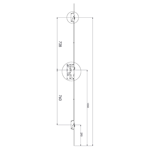 Yale Lockmaster AutoEngage Latch Deadbolt 2 Autolatches Multipoint Door Lock