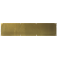 ASEC Kick Plate 150mm Height x 1.2mm Depth (PB) Polished Brass