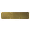 ASEC Kick Plate 150mm Height x 1.2mm Depth (PB) Polished Brass