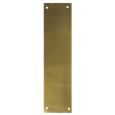 ASEC Finger Plate 75mm Width x 1.2mm Depth (PB) Polished Brass