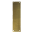 ASEC Finger Plate 75mm Width x 1.2mm Depth (PB) Polished Brass