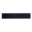 ASEC Kick Plate 150mm Height x 1.2mm Depth (BL) Powder Coated Stainless Steel Black