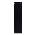 ASEC Finger Plate 75mm Width x 1.2mm Depth (BL) Powder Coated Stainless Steel Black