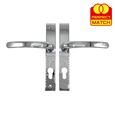 TSS Lever Lever UPVC Multipoint Door Handles - 70mm PZ - Sprung - 180mm Screw Centres - 7mm Follower