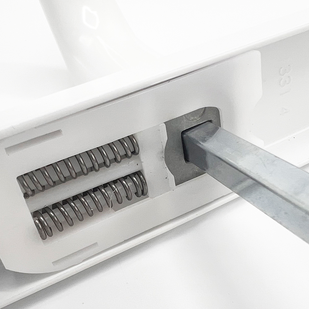 TSS Lever Lever UPVC Multipoint Door Handles - 70mm PZ - Sprung - 200mm Screw Centres - 7mm Follower