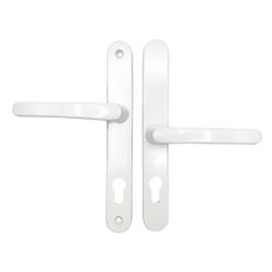 TSS Offset Lever Lever Multipoint Door Handles 92/62mm PZ - Sprung - 200mm Screw Centres