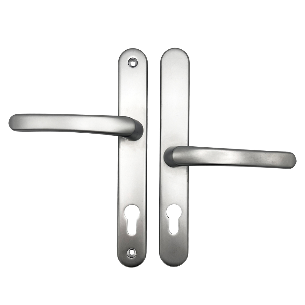 TSS Offset Lever Lever Multipoint Door Handles 92/62mm PZ - Sprung - 200mm Screw Centres