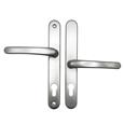 TSS Offset Lever Lever Multipoint Door Handles 92/62mm PZ - Sprung - 200mm Screw Centres