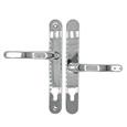 TSS Offset Lever Lever Multipoint Door Handles 92/62mm PZ - Sprung - 200mm Screw Centres