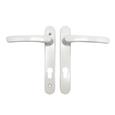 TSS Lever Lever Multipoint Door Handles - 92mm PZ - Sprung - 160mm Screw Centres