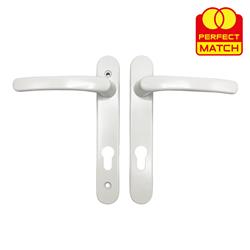 TSS Lever Lever Multipoint Door Handles - 92mm PZ - Sprung - 160mm Screw Centres