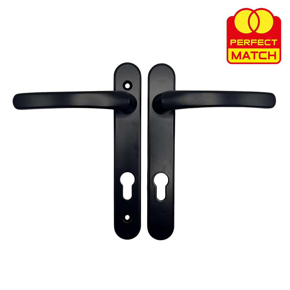 TSS Lever Lever Multipoint Door Handles - 92mm PZ - Sprung - 160mm Screw Centres