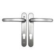 TSS Lever Lever Multipoint Door Handles - 92mm PZ - Sprung - 160mm Screw Centres