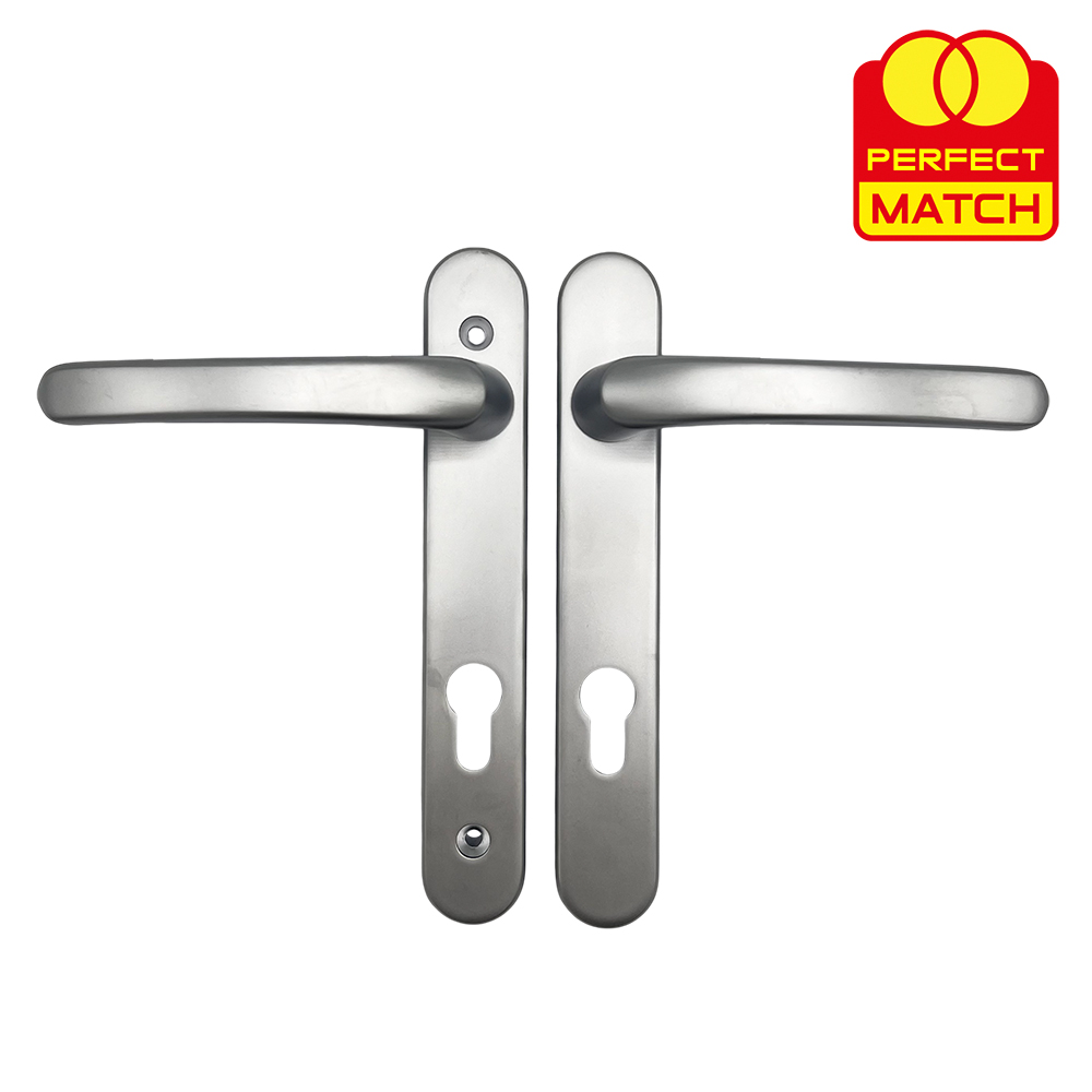 TSS Lever Lever Multipoint Door Handles - 92mm PZ - Sprung - 160mm Screw Centres