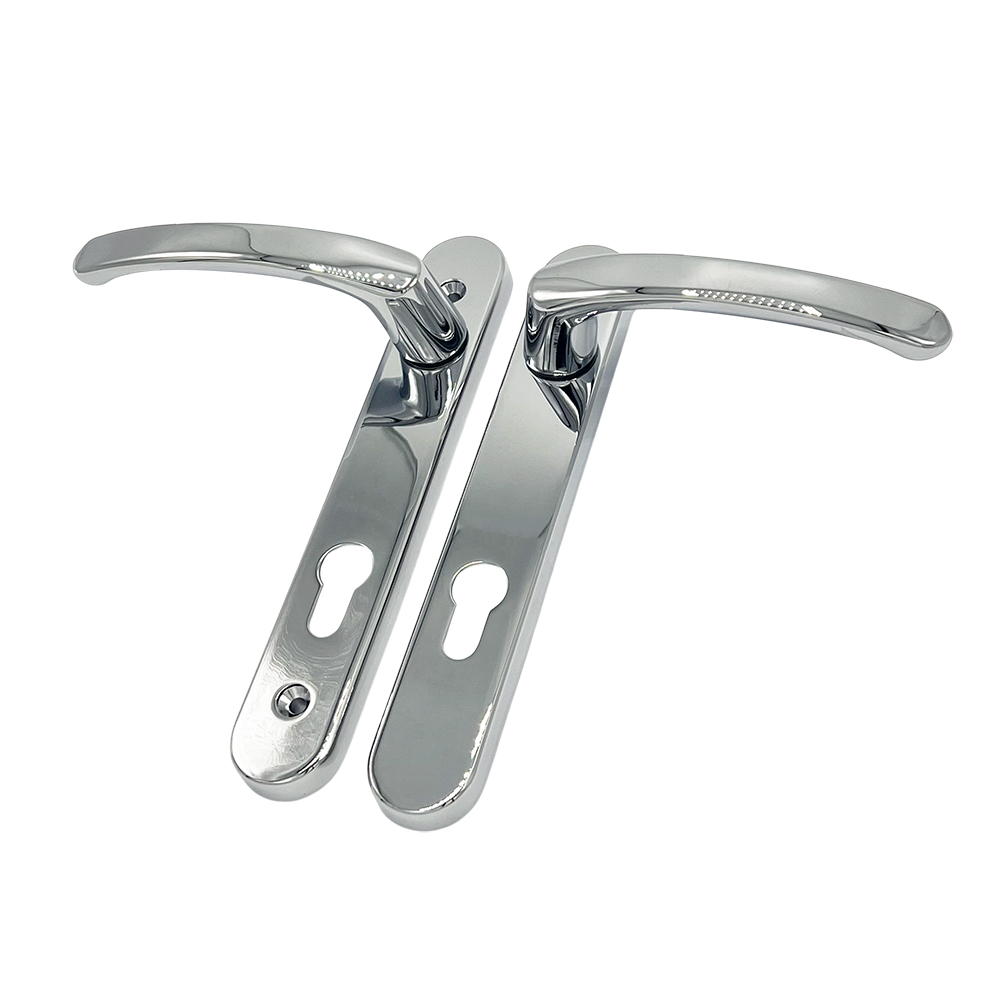 TSS Lever Lever Multipoint Door Handles - 92mm PZ - Sprung - 160mm Screw Centres