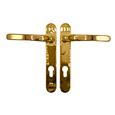 TSS Lever Lever Multipoint Door Handles - 92mm PZ - Sprung - 160mm Screw Centres