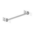 Gatemate Security Bar Galvanised