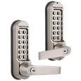CODELOCKS CL510KEY/CL515KEY Back To Back Digital Lock With Tubular Latch & Key Override