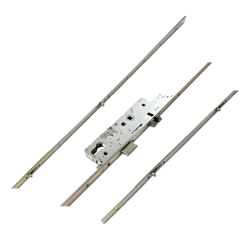 Maco Z-TS Latch Deadbolt 4 Rollers Flat 16mm Faceplate Multipoint Door Lock - Key Wind