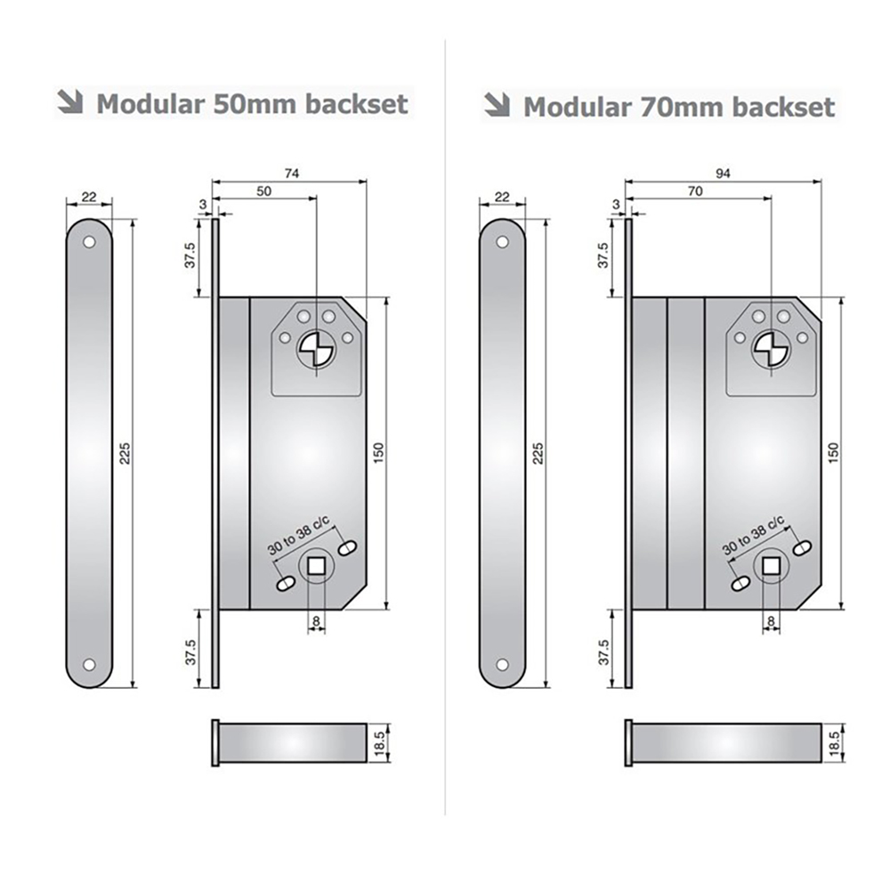 ASSA Modular 765 Sashlock