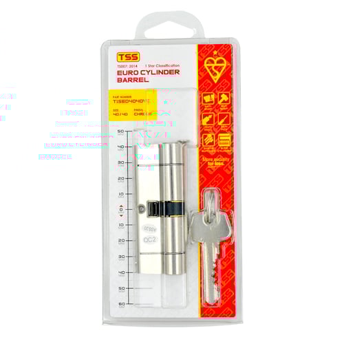 TSS Euro Double Cylinders British Standard Kitemarked TS007 1*